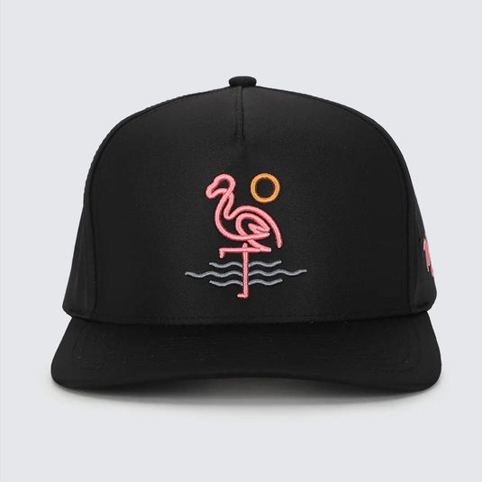 Waggle Flamingo Bay Snapback Hat