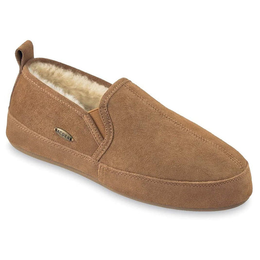 Acorn Men's Romeo Sheepskin Slipper with Cloud Cushion Comfort