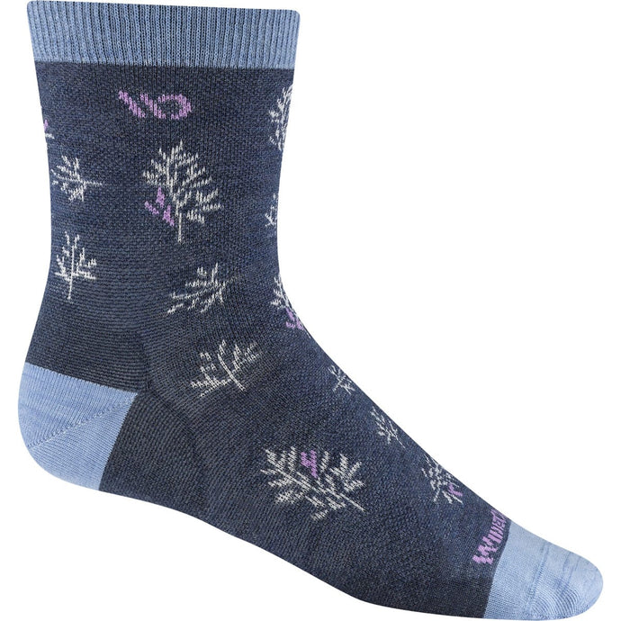 Wide Open by Darn Tough Women's Foliage Lightweight Micro Crew Sock