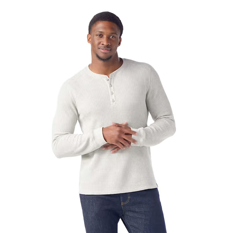 Load image into Gallery viewer, Smartwool Men&#39;s Waffle Long Sleeve Henley
