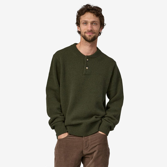 Patagonia Men's Recycled Wool-Blend Buttoned Sweater