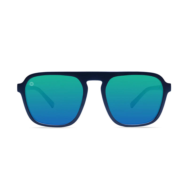 Load image into Gallery viewer, Knockaround Pacific Palisades Sunglasses - Rubberized Navy Rider
