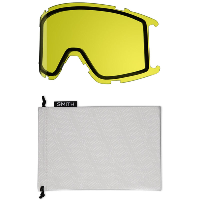 Load image into Gallery viewer, Smith Squad S  Black Marble/ChromaPop Sun Black/Yellow Snow Goggles
