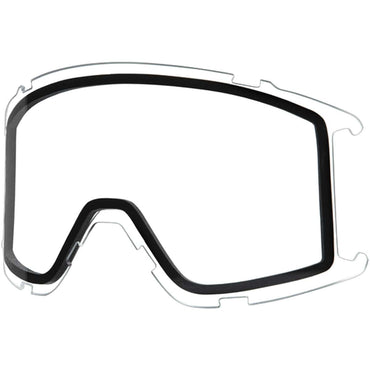 Smith Squad S  White Vapor/ChromaPop Sun Platinum Mirror/Clear Snow Goggles