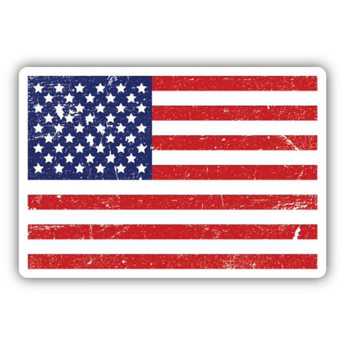 American Flag Sticker