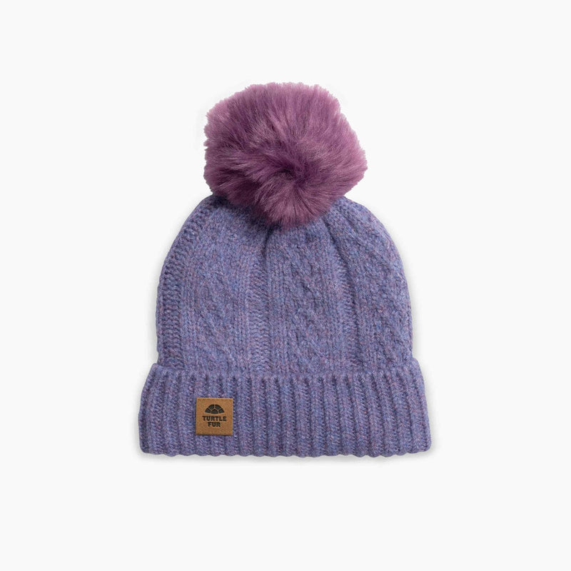 Load image into Gallery viewer, Turtle Fur Recycled Lindsey Pom Pom Hat
