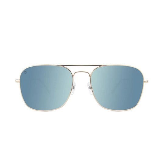 Knockaround Mount Evans Sunglasses - Gold / Sky Blue