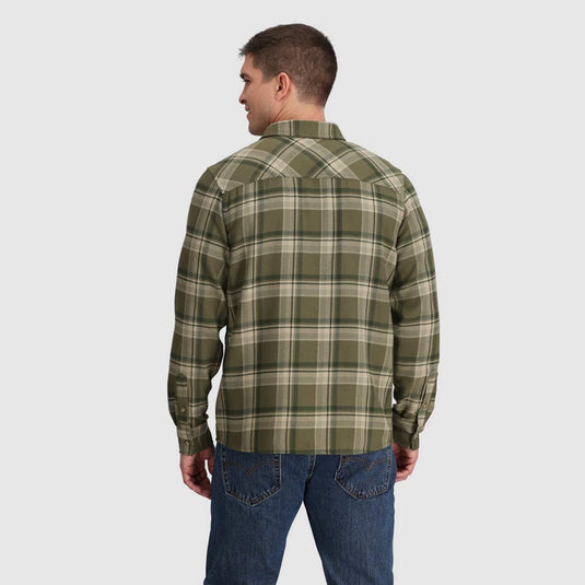 Outdoor Research Men's Feedback Flannel Twill Shirt