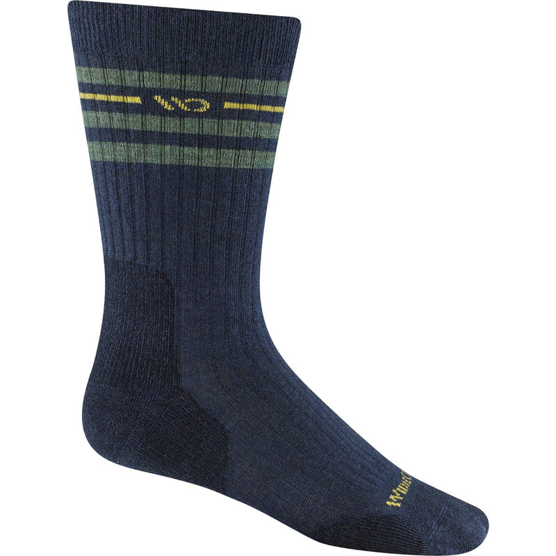 Load image into Gallery viewer, Wide Open by Darn Tough Men&#39;s Vintage Stripe Midweight Crew Sock
