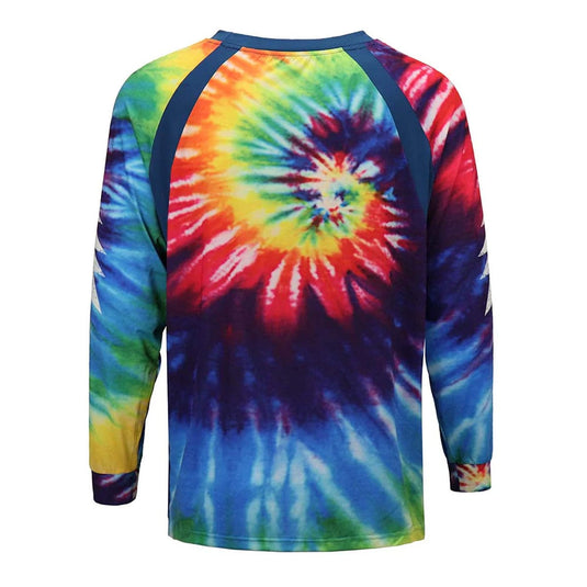 Section 119 Men's Grateful Dead Long Sleeve Loose Fit UPF 50 Swim Shirt