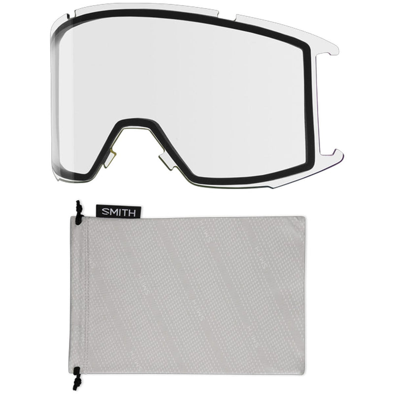 Load image into Gallery viewer, Smith Squad  Black /ChromaPop Everyday Green Mirror /Clear Snow Goggles
