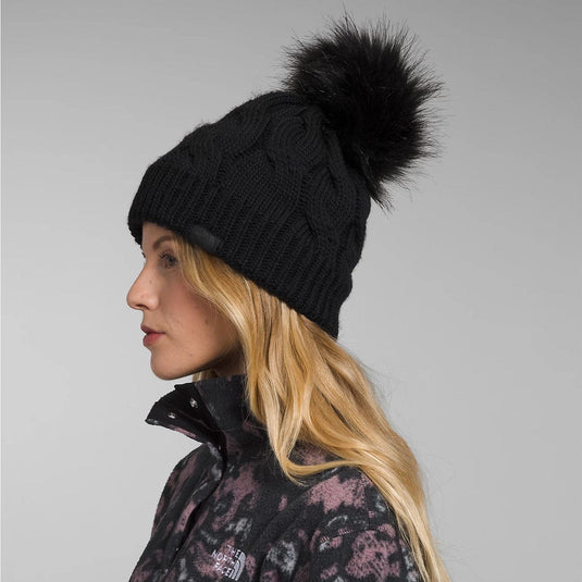 The North Face Women's Oh Mega Fur Pom Beanie