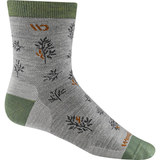 Wide Open by Darn Tough Women's Foliage Lightweight Micro Crew Sock