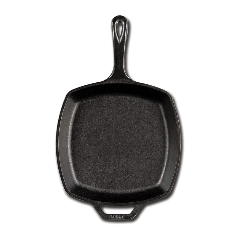 Load image into Gallery viewer, Lodge Cast Iron 10.5 Inch Square Cast Iron Skillet
