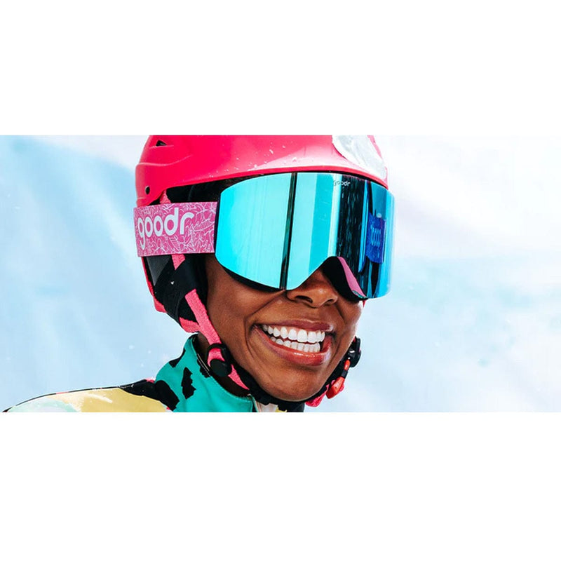 Load image into Gallery viewer, goodr Snow G Snow Goggles - Bunny Slope Dropout
