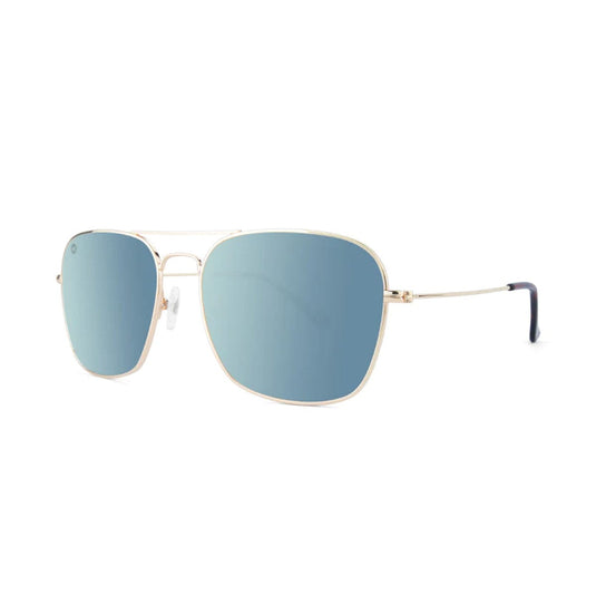 Knockaround Mount Evans Sunglasses - Gold / Sky Blue