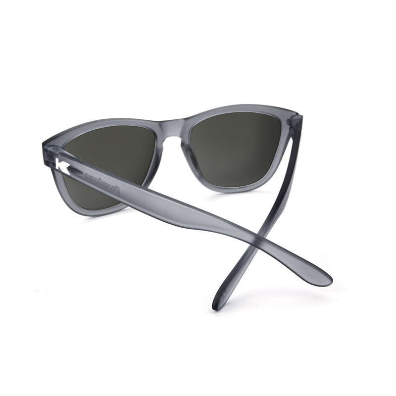 Load image into Gallery viewer, Knockaround Premiums Sunglasses - Frosted Grey/Red Sunset
