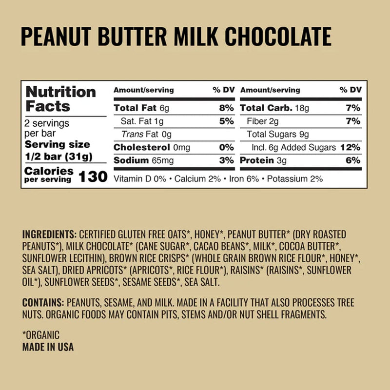 Load image into Gallery viewer, Kate&#39;s Peanut Butter Milk Chocolate Bar
