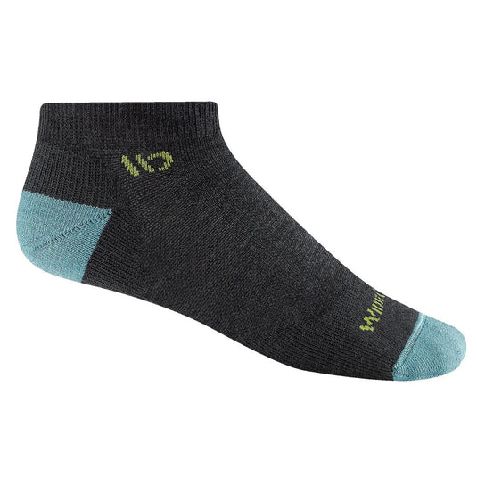 Wide Open Women's Solid Midweight No Show Sock