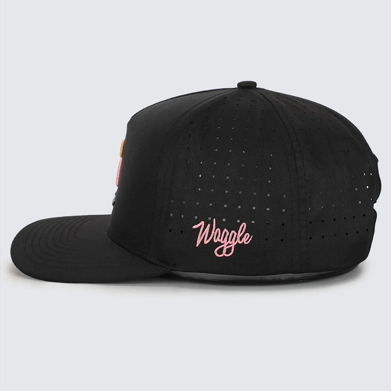 Load image into Gallery viewer, Waggle Flamingo Bay Snapback Hat
