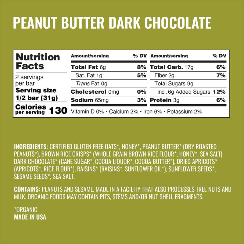 Load image into Gallery viewer, Kate&#39;s Peanut Butter Dark Chocolate Bar
