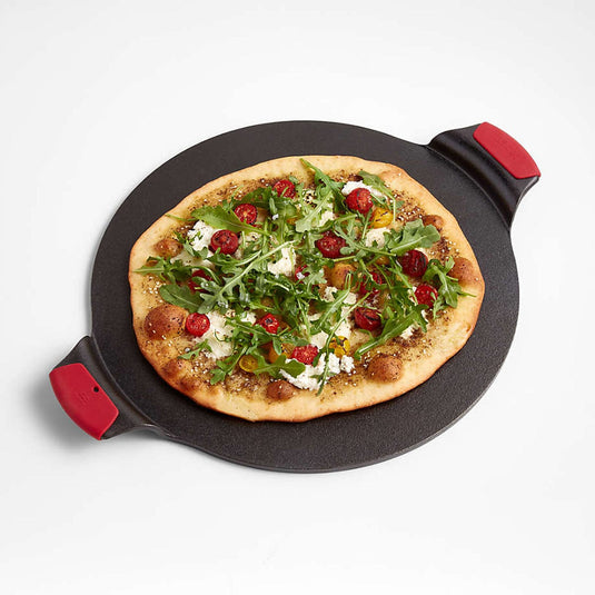 Lodge Cast Iron 15 Inch Pizza Pan w/ Silicone Grips