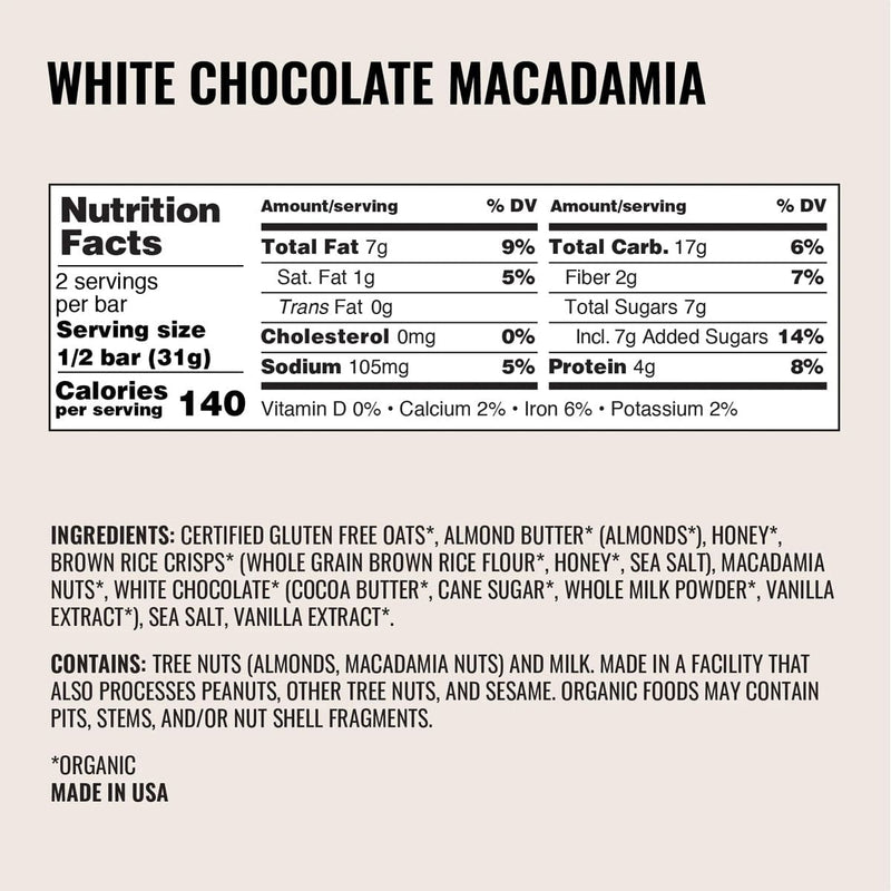 Load image into Gallery viewer, Kate&#39;s White Chocolate Macadamia Bar
