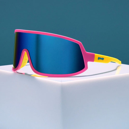 goodr Wrap G Sunglasses - My Other Ride Is A Jetpack