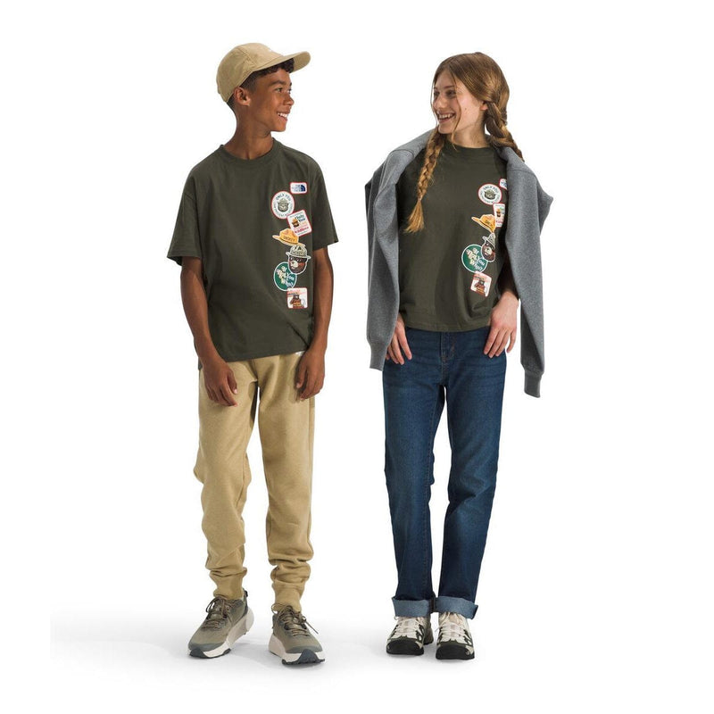 Load image into Gallery viewer, The North Face Teen Smokey Short Sleeve Graphic Tee
