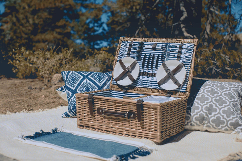 Load image into Gallery viewer, Belmont Picnic Basket by Picnic Time Family of Brands
