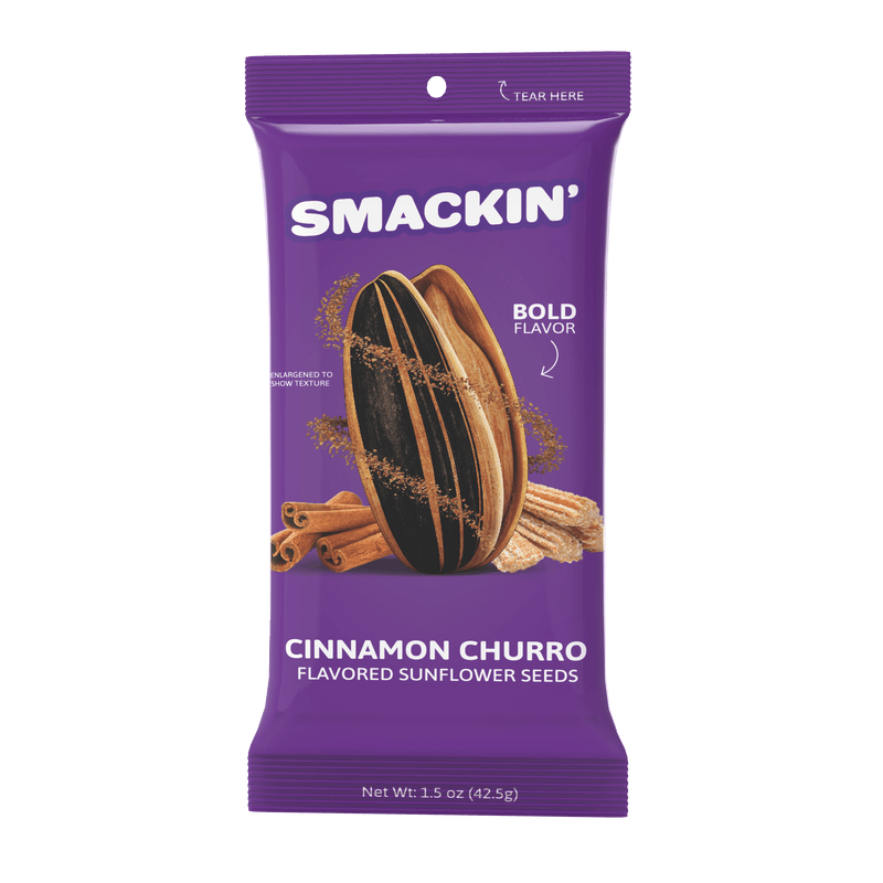 Load image into Gallery viewer, CINNAMON CHURRO by SMACKIN&#39; Sunflower Seeds
