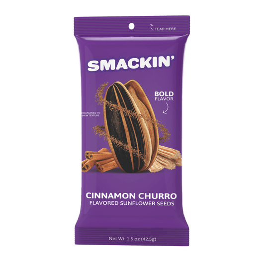 CINNAMON CHURRO by SMACKIN' Sunflower Seeds