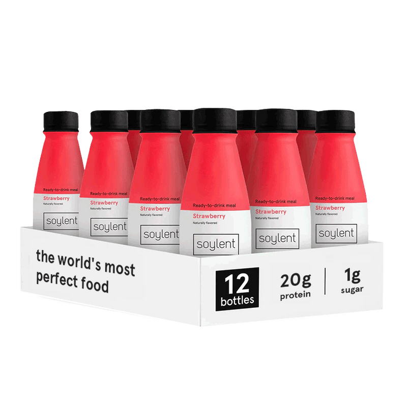 Load image into Gallery viewer, Soylent complete meal - strawberry by Soylent
