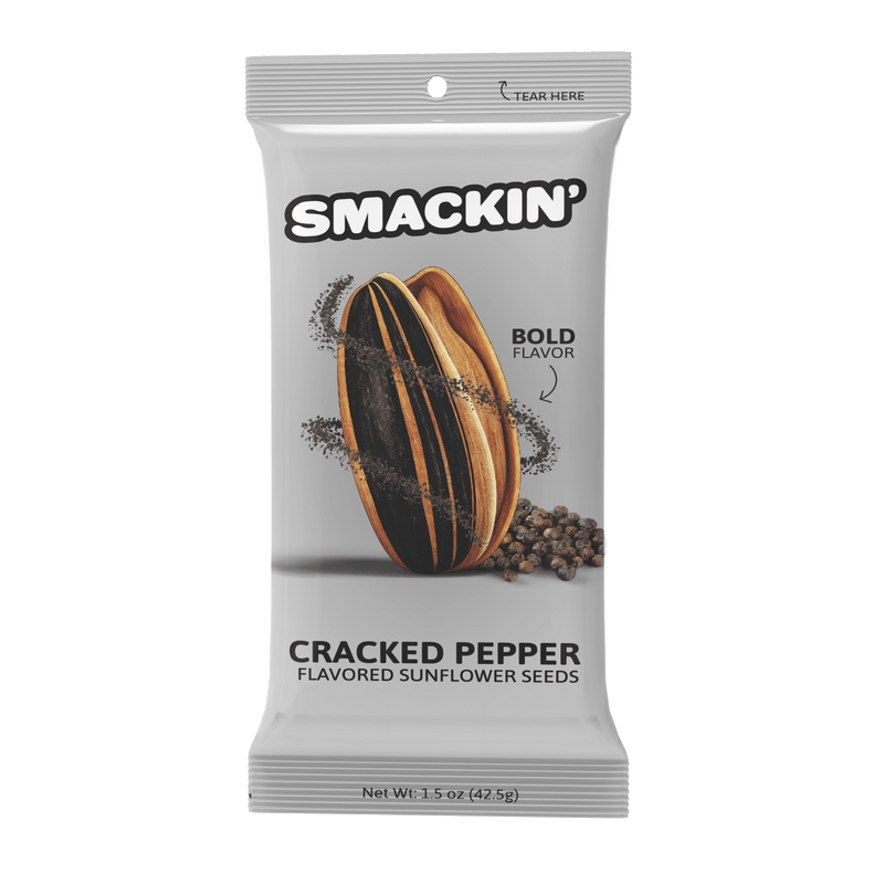 Load image into Gallery viewer, CRACKED PEPPER by SMACKIN&#39; Sunflower Seeds
