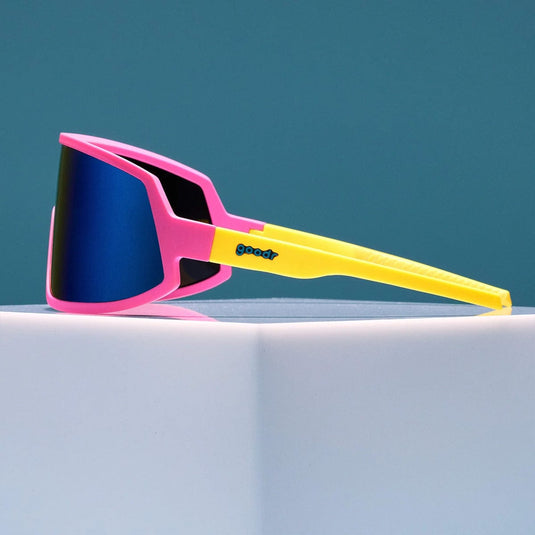 goodr Wrap G Sunglasses - My Other Ride Is A Jetpack