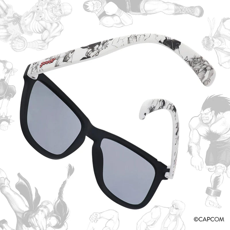 Load image into Gallery viewer, goodr OG Sunglasses - Street Fighter All Nighters
