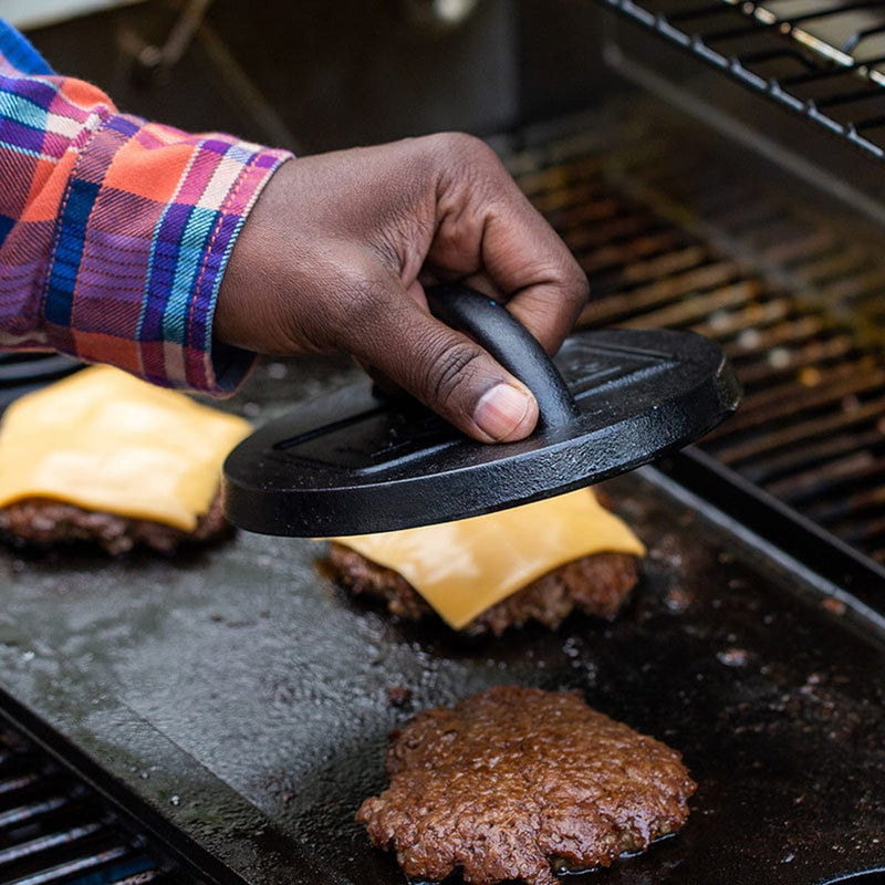 Load image into Gallery viewer, Lodge Cast Iron 6.25 Inch Burger Press
