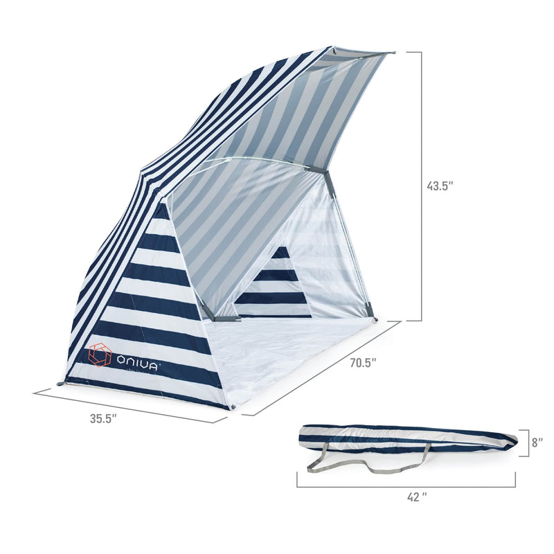 Load image into Gallery viewer, Brolly Beach Umbrella Tent by Picnic Time Family of Brands
