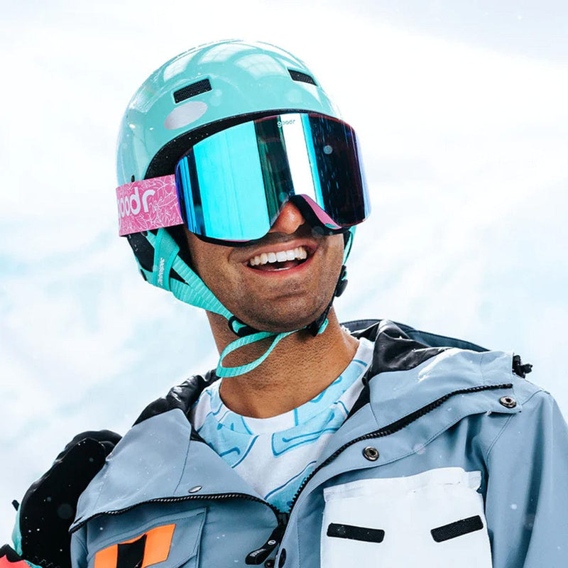 Load image into Gallery viewer, goodr Snow G Snow Goggles - Bunny Slope Dropout
