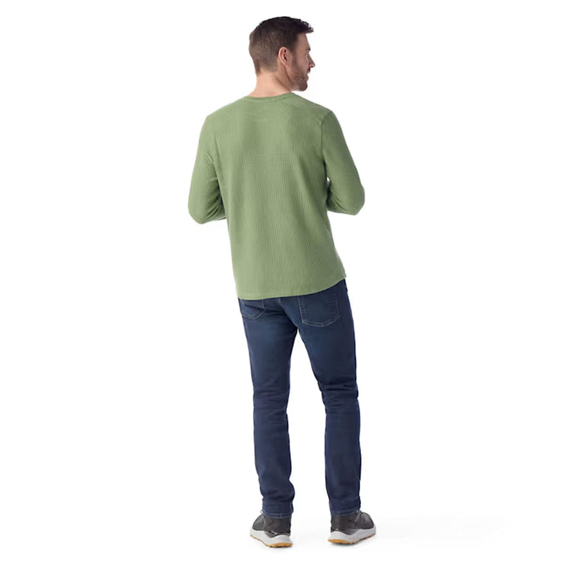 Load image into Gallery viewer, Smartwool Men&#39;s Waffle Long Sleeve Henley
