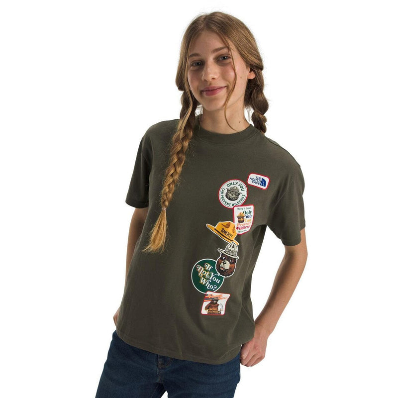 Load image into Gallery viewer, The North Face Teen Smokey Short Sleeve Graphic Tee
