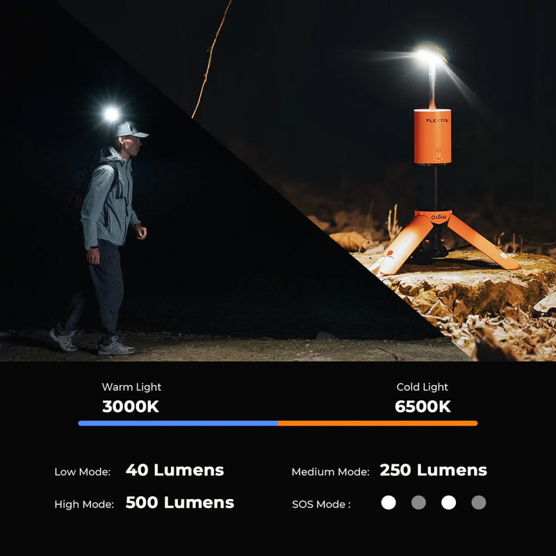 Load image into Gallery viewer, Flextail Evo Lantern 2-in-1 Telescopic Lantern
