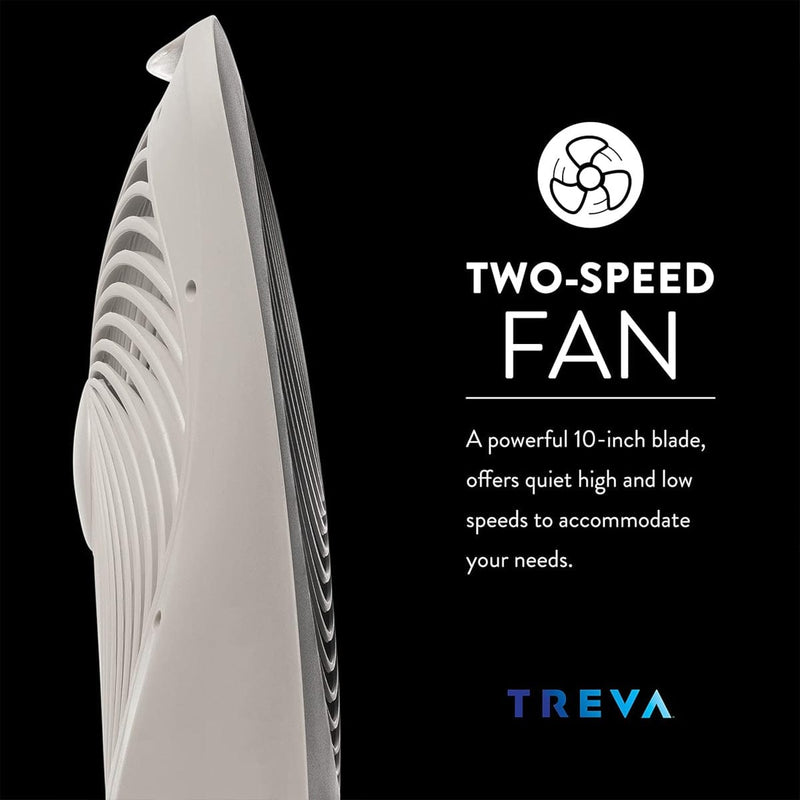 Load image into Gallery viewer, Treva 10 Inch Battery &amp; Electric Powered Fin Fan
