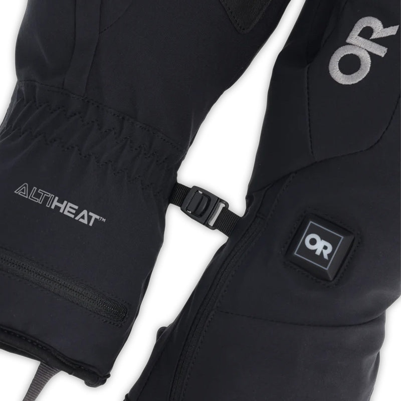 Load image into Gallery viewer, Outdoor Research Men&#39;s Sureshot Heated Softshell Gloves
