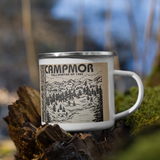 Campmor 1982 Catalog Enamel Mug