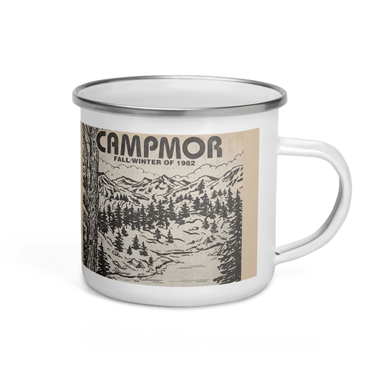 Campmor 1982 Catalog Enamel Mug