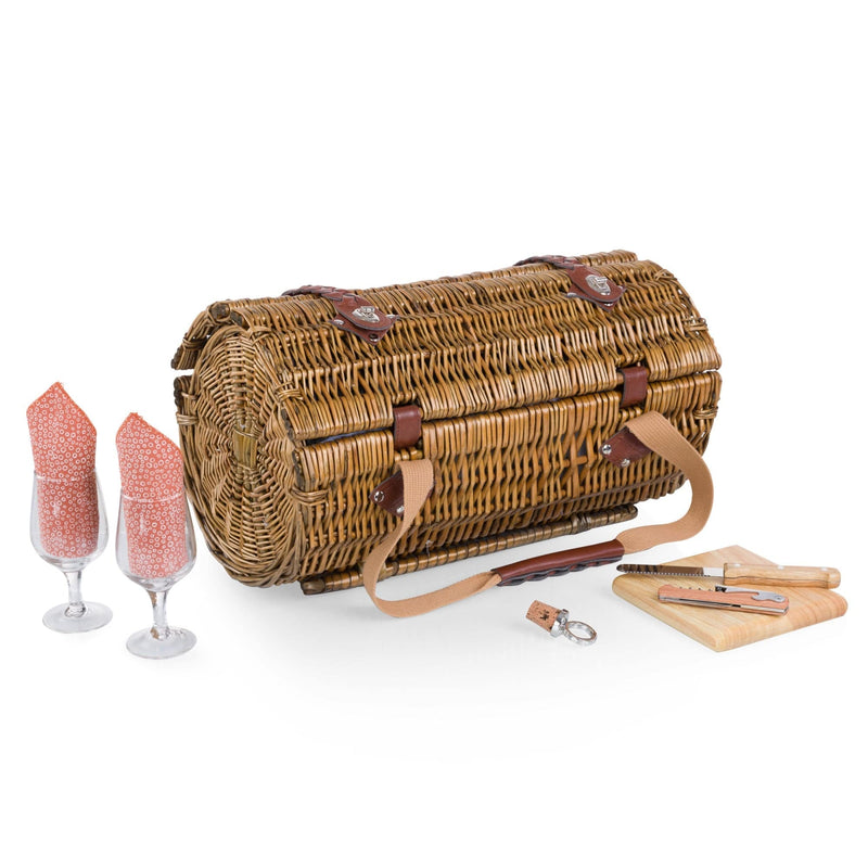 Load image into Gallery viewer, Verona Wine &amp; Cheese Picnic Basket by Picnic Time Family of Brands
