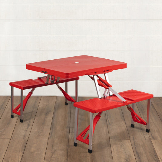 Picnic Table Portable Folding Table with Seats by Picnic Time Family of Brands