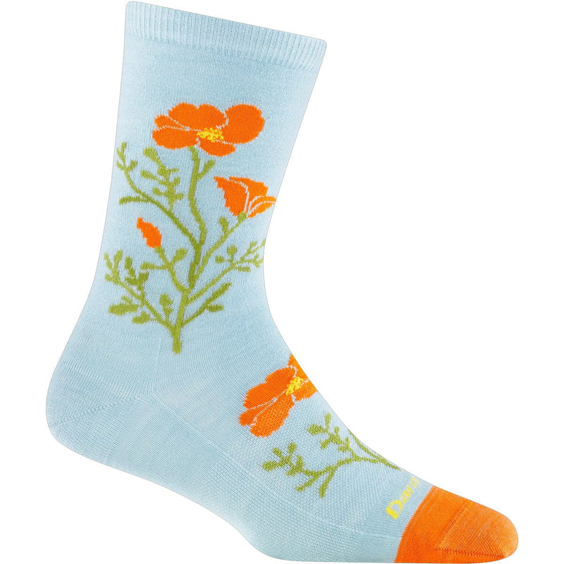 Load image into Gallery viewer, Darn Tough Women&#39;s Blossom Crew Lightweight Socks
