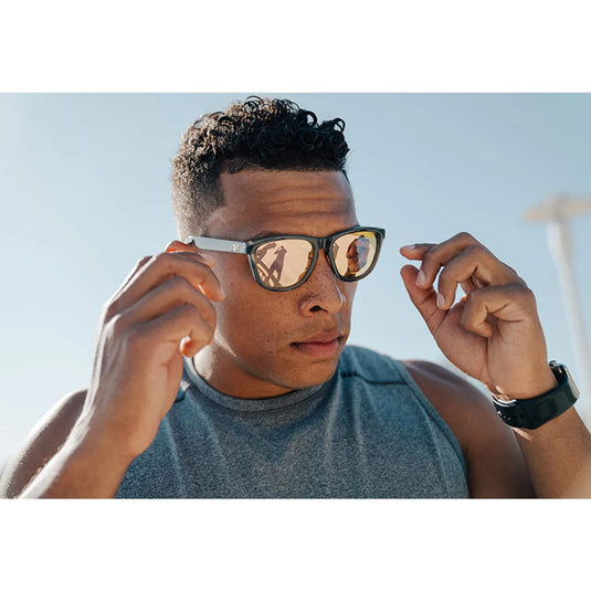 Knockaround Premiums Sport Sunglasses - Jelly Grey / Peach